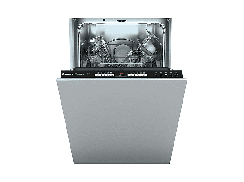 LAVASTOVIGLIE INCASSO Pannello frontale non in dotazione CANDY CDIH 1L949, Programmi 5, Dimensioni: L 44,8 cm, A 82 P 57 Rumorosità 49 dB(A), Consumo di acqua 9 l, Classe F