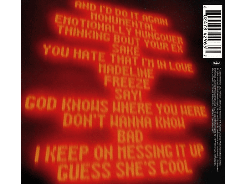 Thumbnail - Only The Poets - and i'd do it again (CD)