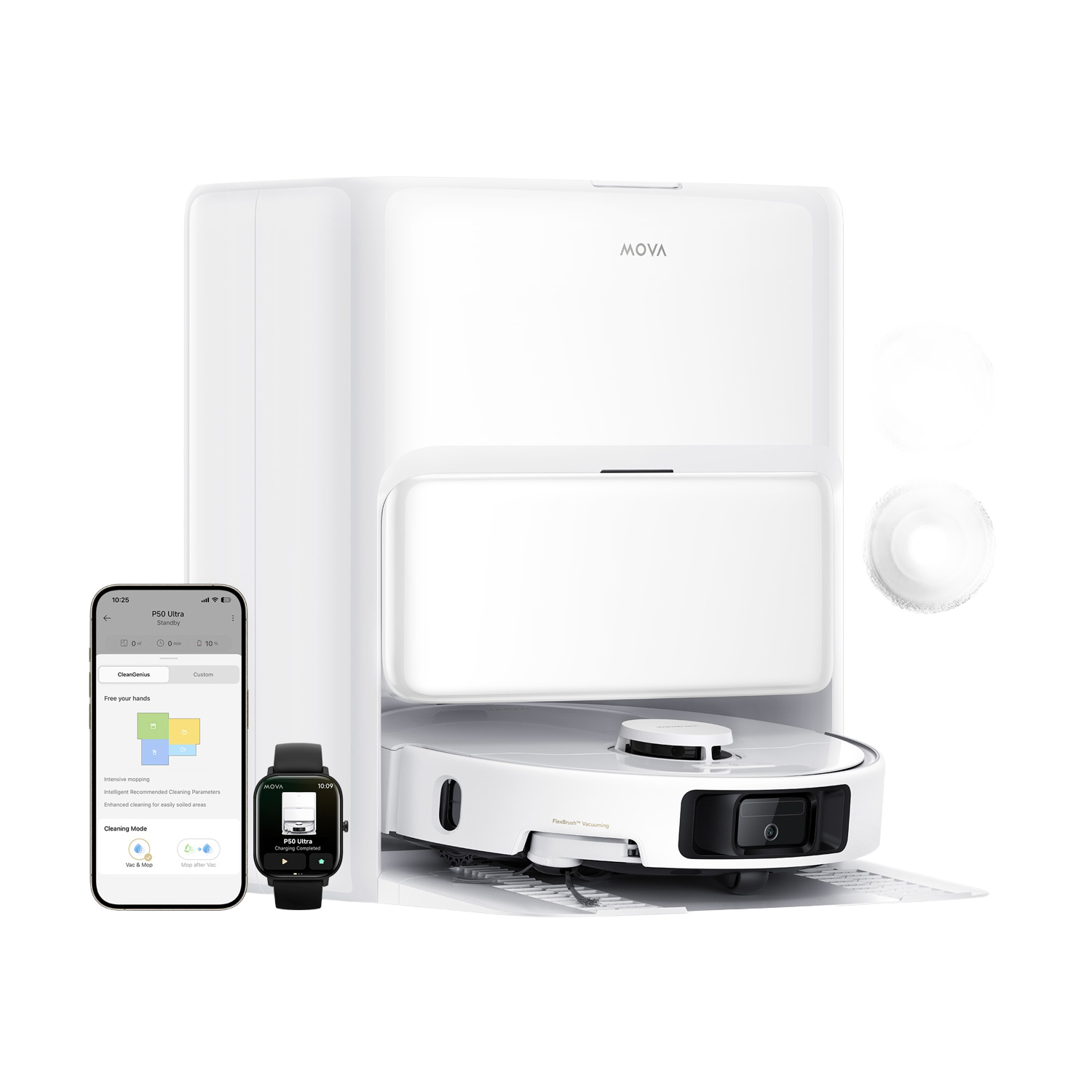 Mova P50 VIM Ultra aspirapolvere robot, 700 W