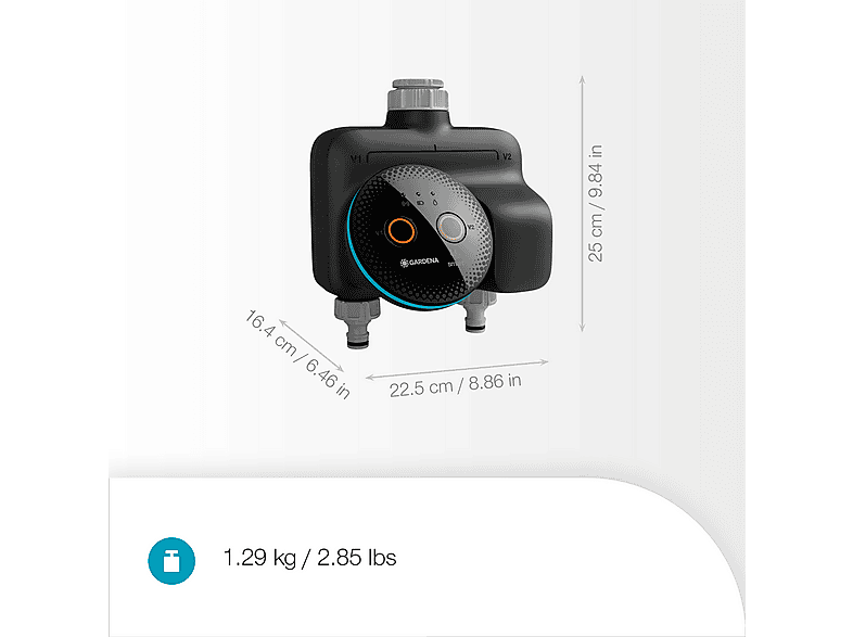 Gardena 19044-20 smart Dual Water Control Set, Bewässerungssteuerung — Foto 2 von 4