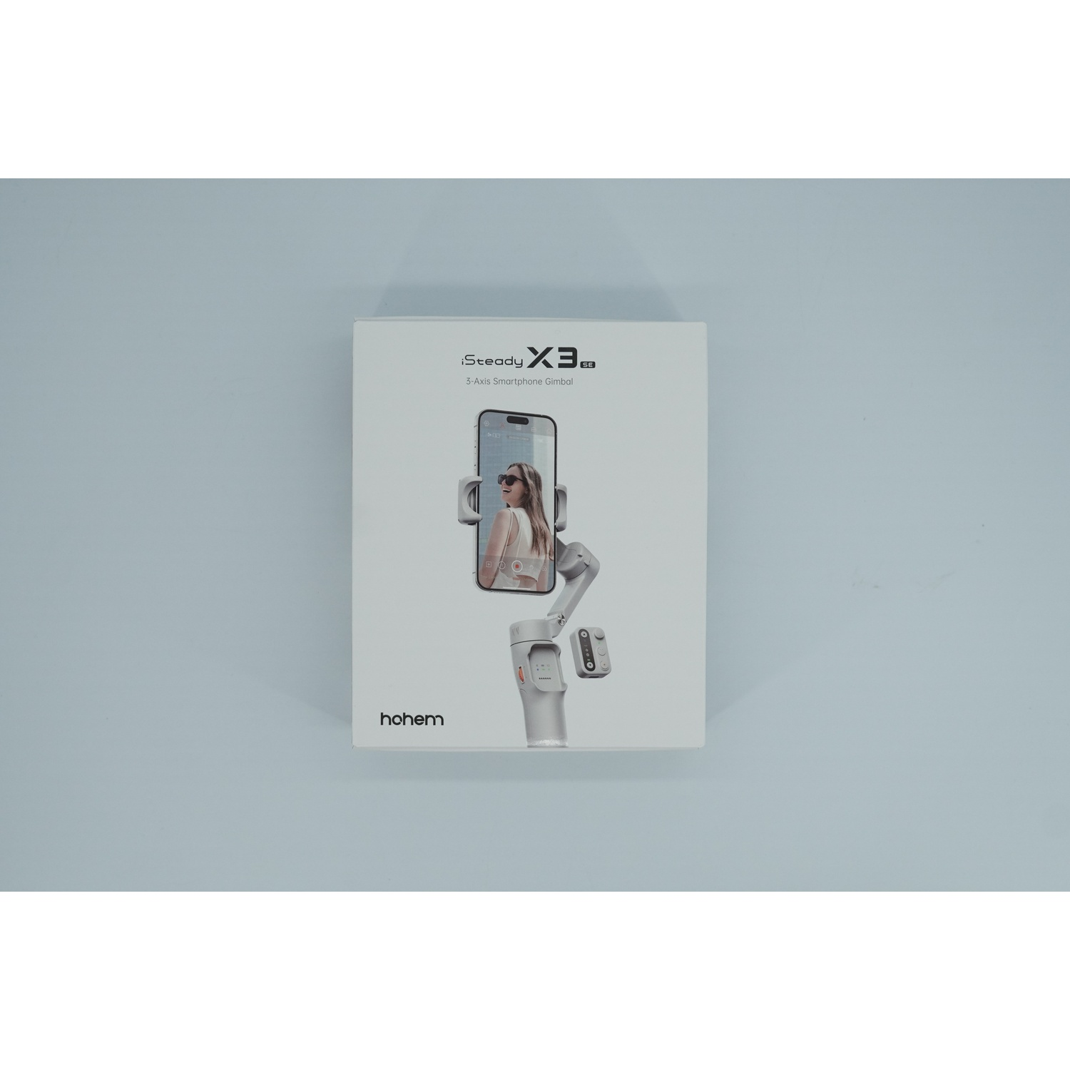 Scatola del gimbal per smartphone Hohem iSteady X3 SE a 3 assi.