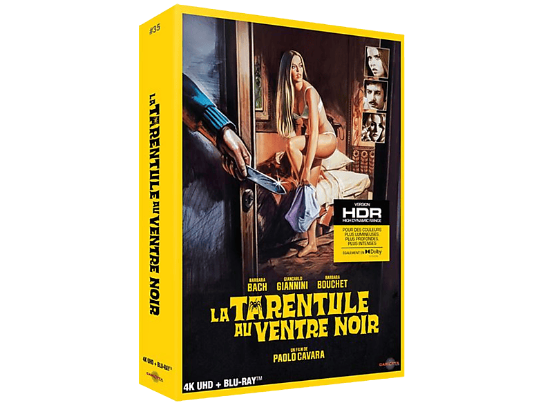 La Tarentule au ventre noir Édition Prestige Limitée 4K Ultra HD Blu-ray