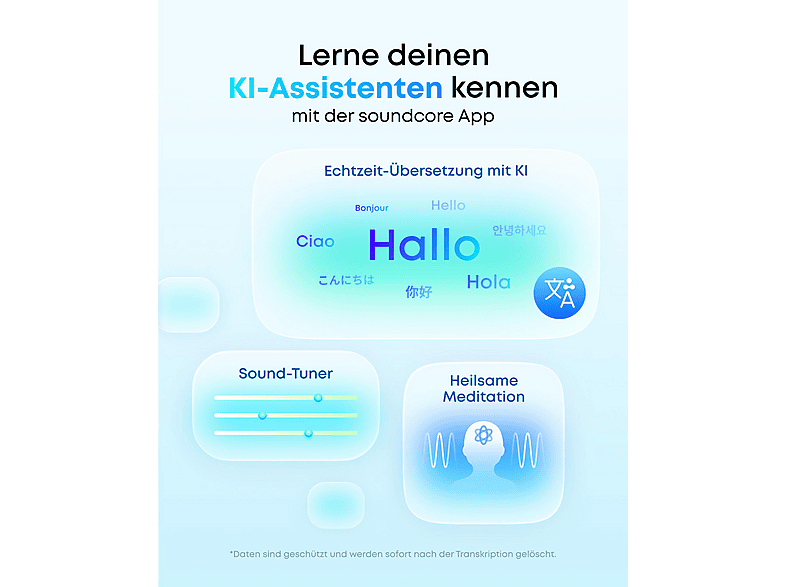 Thumbnail - SOUNDCORE BY ANKER Liberty Buds, In-ear True wireless Kopfhörer Bluetooth Schwarz