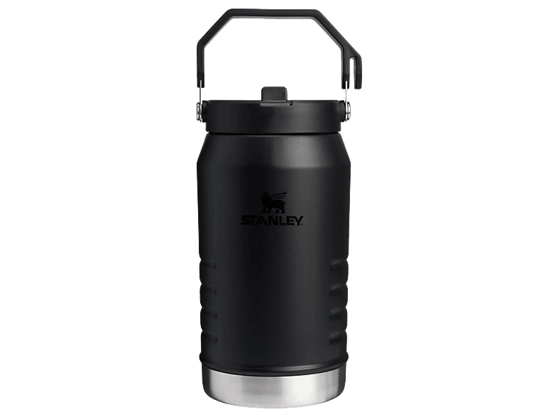 Stanley The IceFlow Flip Straw 2.0 Jug 1.90L Termos Siyah