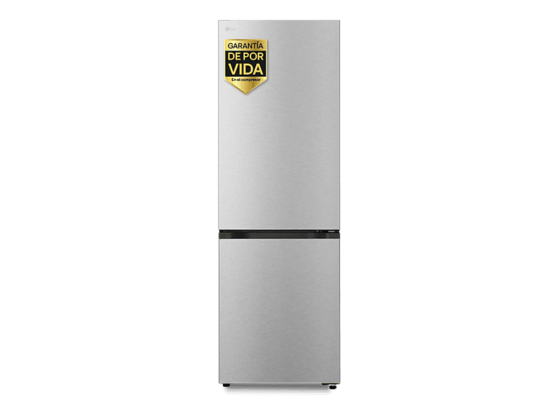REACONDICIONADO Seminuevo Bueno Frigorífico combi - LG GBBS514AMB, No Frost, 186cm, 333l, DoorCooling+™, FRESHBalancer™, Acero texturizado antihuellas