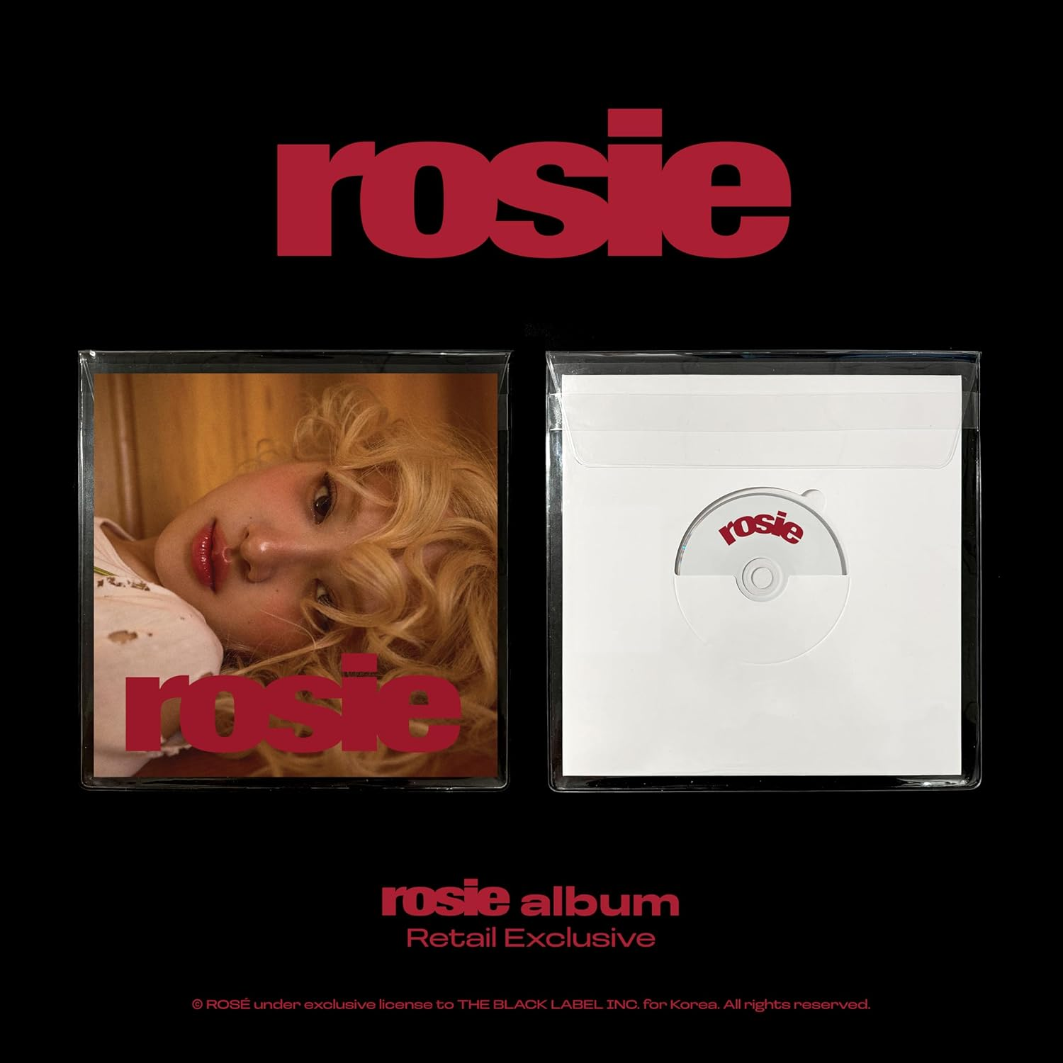 Rosé (Blackpink) - Rosie (CD)