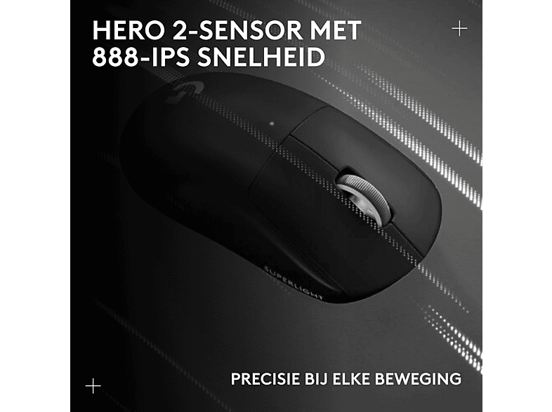 LOGITECH G Pro X Superlight 2 Lightspeed Draadloze Gamingmuis