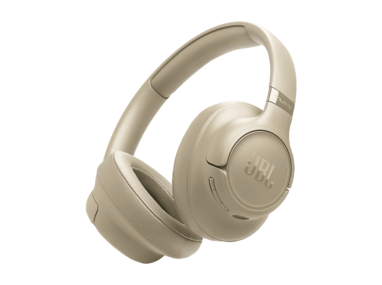 Auriculares inalámbricos – JBL Tune 730BT, 76 h Autonomía, Sonido Pure Bass, Diadema, Bluetooth 6.0, Beige