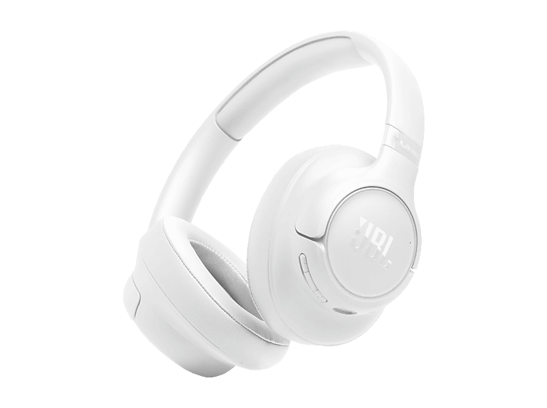 Auriculares inalámbricos – JBL Tune 730BT, 76 h Autonomía, Sonido Pure Bass, Diadema, Bluetooth 6.0, Blanco