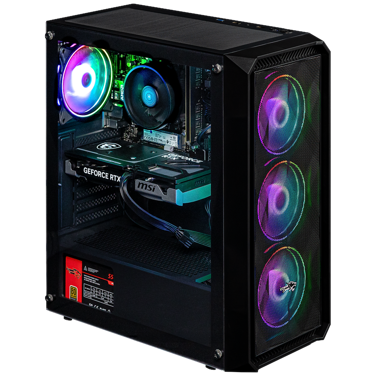 Extremegamer Classic Lvl 3 V4 Lte Amd Ryzen 7 5700x 16gb 500 Gb Geforce Rtx™ 5060