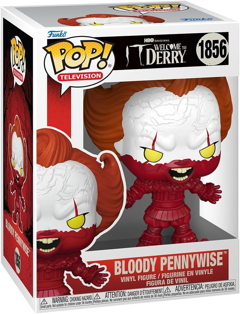 Figura de vinilo Funko Pop! de Bloody Pennywise de Welcome to Derry, n.º 1856.