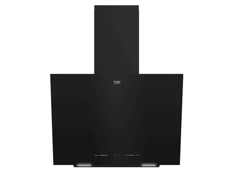 Okap kominowy BEKO BHCA62442BBHF Czarny