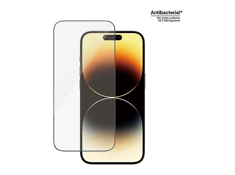 Szkło hartowane na cały ekran PanzerGlass Ultra-Wide Fit + EasyAligner do iPhone 14 Pro