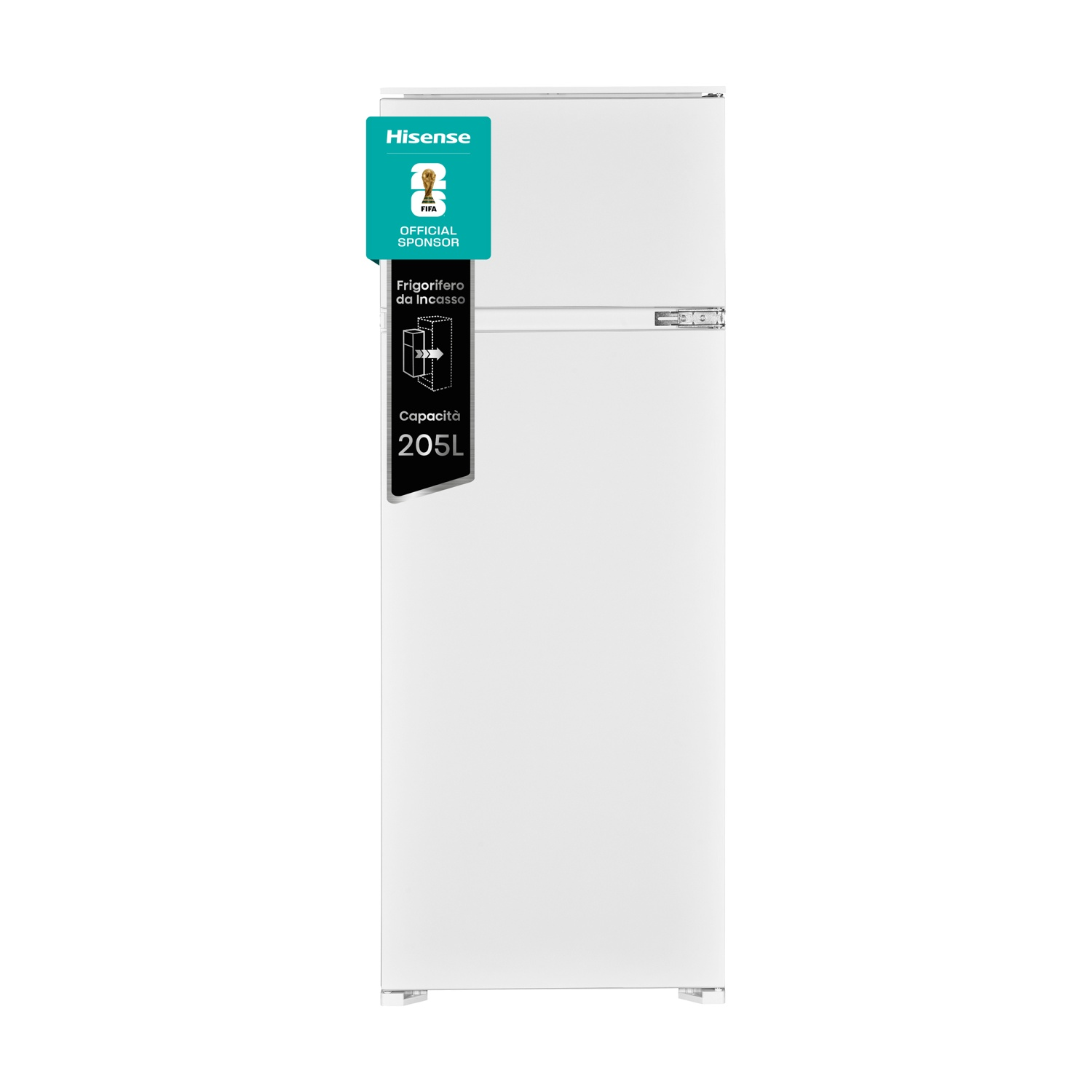 Hisense Ri1P205Newe, Frigorifero Incasso, Classe E