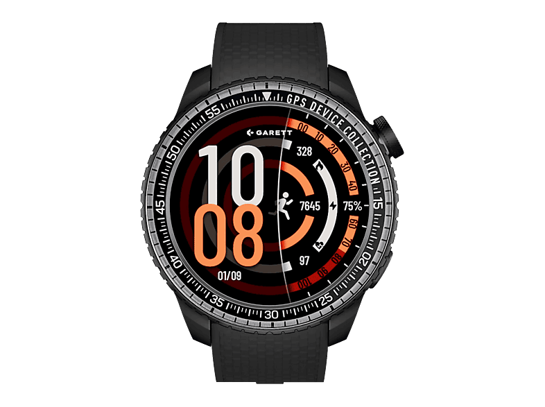 Smartwatch GARETT Compass GPS Czarny