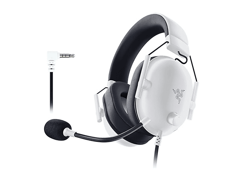 RAZER Blackshark V2 X CUFFIE PC, Bianco