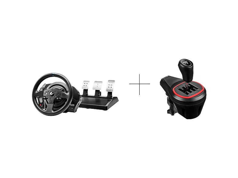 Thrustmaster T300 RS GT Racestuur en TH8S Shifter Add-On Bundel