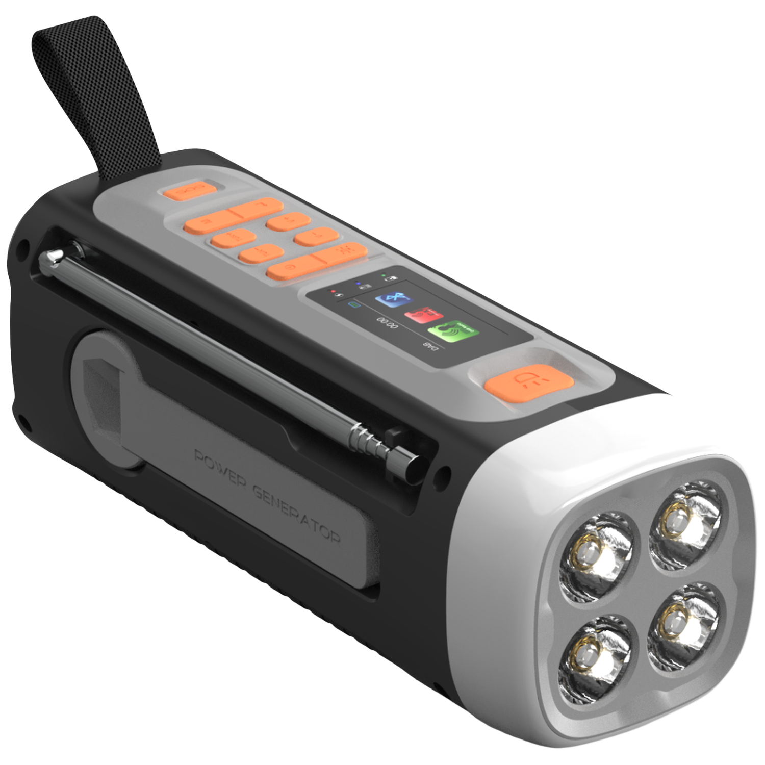 Marmitek Resq 200 Outdoor & Nood Radio Zwart afbeelding