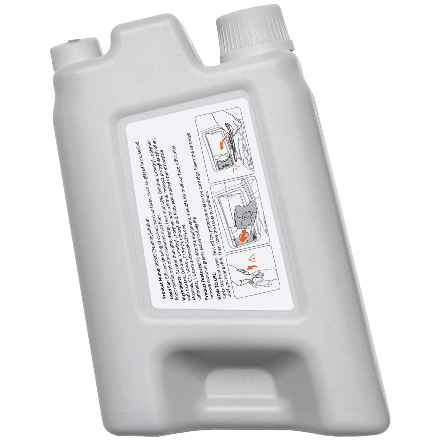 DJI ROMO Cleaning Solution(GL) Reinigingsoplossing Grijs afbeelding