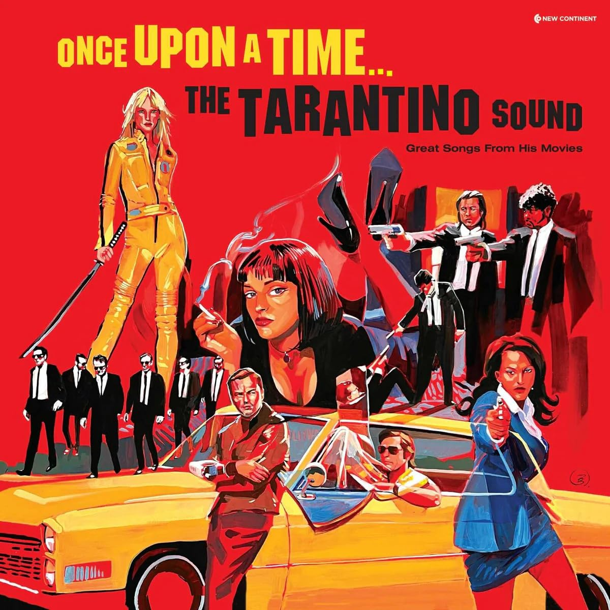 Filmzene - Once Upon A Time... The Tarantino Sound (Red Vinyl) (Vinyl LP (nagylemez))