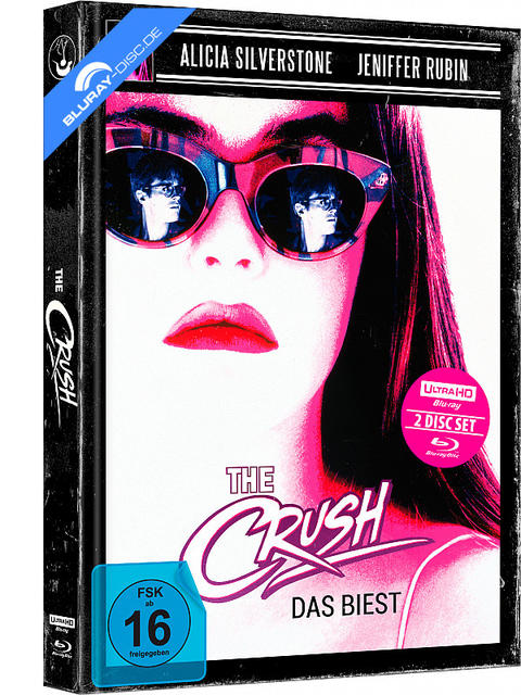 Bluray-Cover von 'The Crush' mit Alicia Silverstone und Jennifer Rubin.