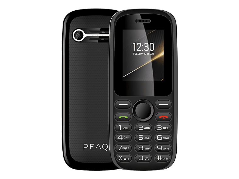 PEAQ PMP 12 4G Mobiltelefon, Schwarz