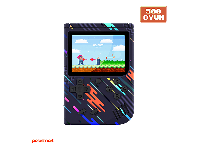 POLO SMART PGM700 500 Yüklü Oyun Şarjlı Gameboy Yeni Nesil El