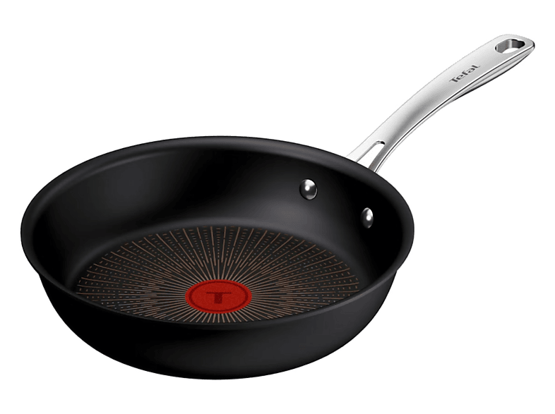 Patelnia TEFAL Excellence+ 24cm G3300402 Czarno-srebrny