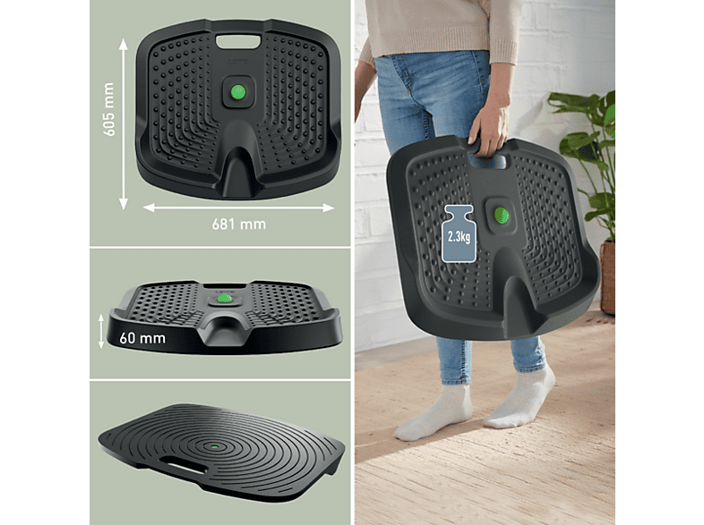 Thumbnail - LEITZ Ergo Active Anti-Ermüdungsmatte, Dunkelgrau