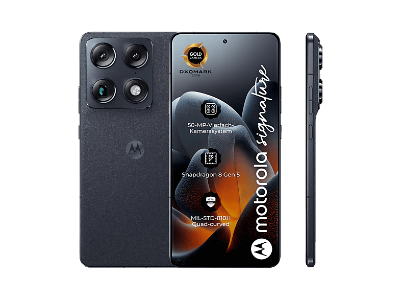 MOTOROLA signature 512 GB Carbon Dual SIM