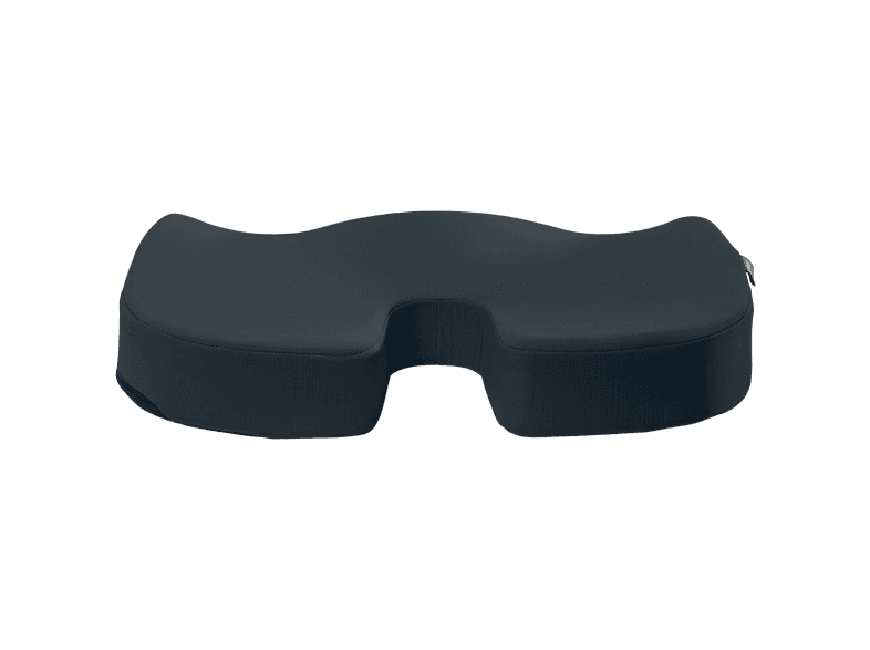 Thumbnail - Leitz Sitzkissen Ergo Cosy, ergonomisch, abnehmbarer Stoffbezug, B 470 x T 370 x H 90 mm, grau