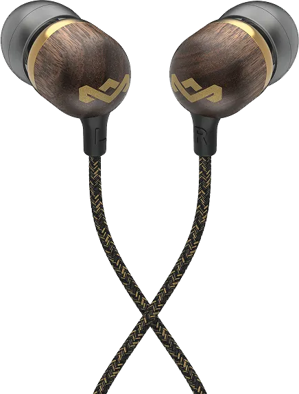 MARLEY Smile Jamaica vezetékes fülhallgató, USB-C, sárgaréz (EM-JE042-BA)