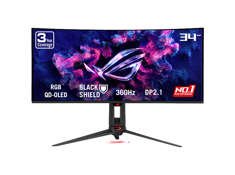 ASUS ROG Swift OLED PG34WCDN | 34 inch - UWQHD - QD-OLED