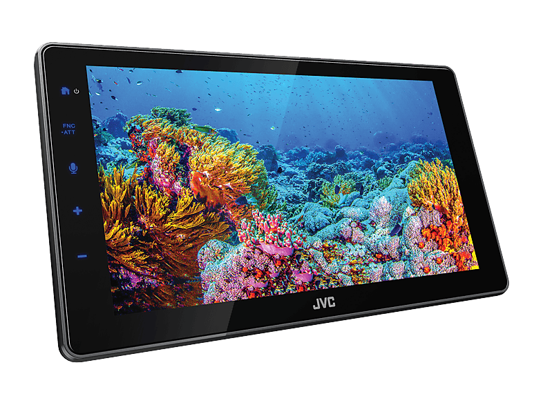 JVC KW-Z900DBW Digital Media Receiver mit 9 Zoll HD-Display mit "Floating Panel" und 1-DIN Einbaugehäuse; Moniceiver — Foto 2 von 4