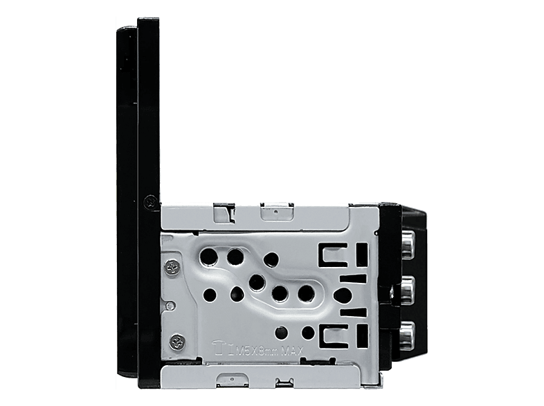 Kenwood DMX6523DABS Digital Media Receiver mit 6,8' WVGA-Display mit Wireless Apple CarPlay® & Android Auto™, iPhone & Android Mirroring 1-DIN Einbaugehäuse; Moniceiver — Foto 2 von 3