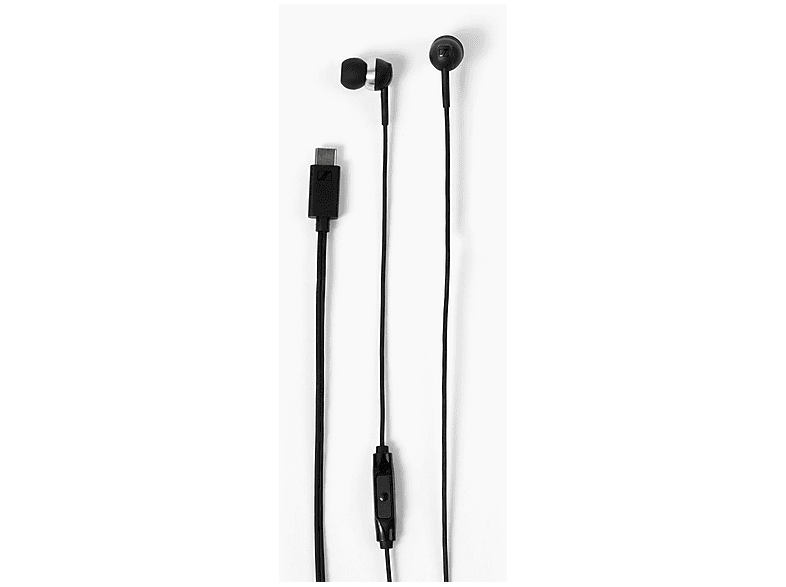 SENNHEISER CX 80U, In-ear Kopfhörer Schwarz