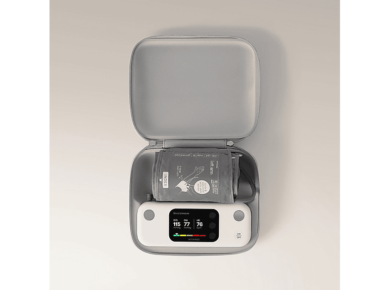 Withings BPM Vision Blutdruckmessgerät (Akkubetrieb, EKG-Messung, Standardgröße: 22-42 cm) — Foto 5 von 5