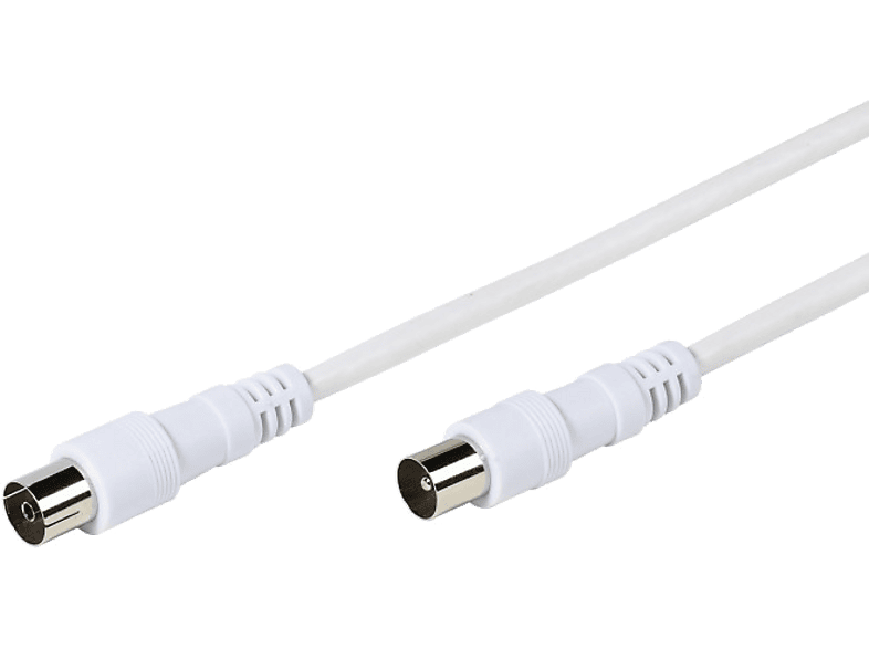 Kabel antenowy VIVANCO 10m Biały