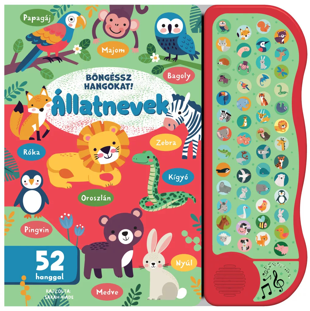 Napraforgó Könyvkiadó - Böngéssz hangokat! Állatnevek