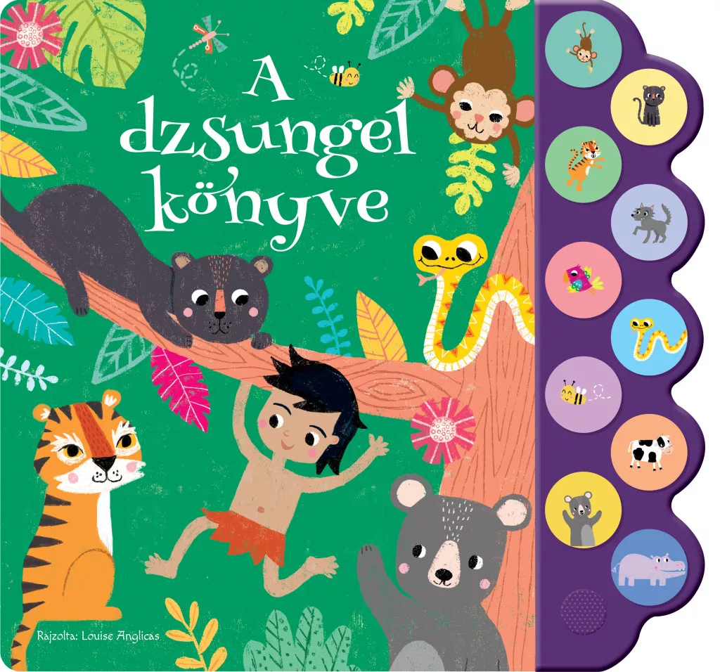 Napraforgó Könyvkiadó - Mesés hangoskönyvek A dzsungel könyve