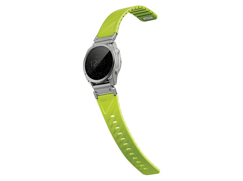 Uniq Pasek UNIQ Fluo do Garmin 22mm limonka