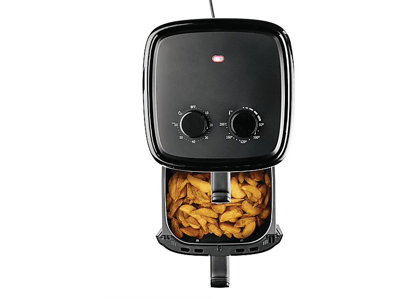 Gourmetmaxx 19170 Heißluftfritteuse 3,2 l, 1300 Watt, Schwarz — Foto 2 von 5
