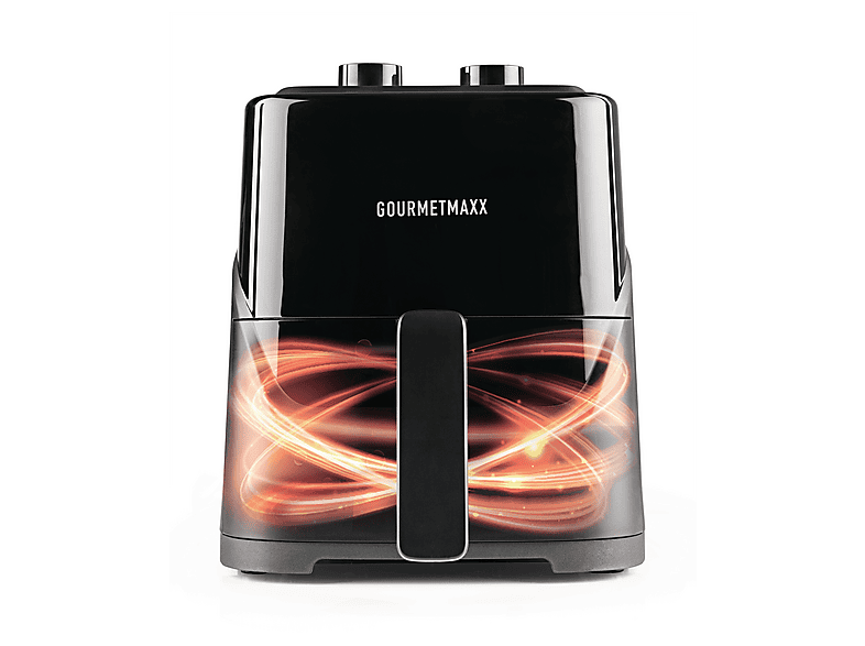 Gourmetmaxx 19170 Heißluftfritteuse 3,2 l, 1300 Watt, Schwarz — Foto 3 von 5