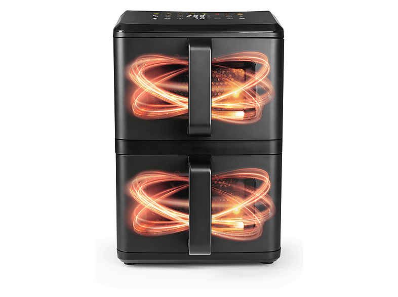 GourmetMaxx 19129 Heißluft-Fritteuse 10 l 2400 W Antihaftbeschichtung, BPA-frei, Cool-Touch-Gehäuse — Foto 5 von 6
