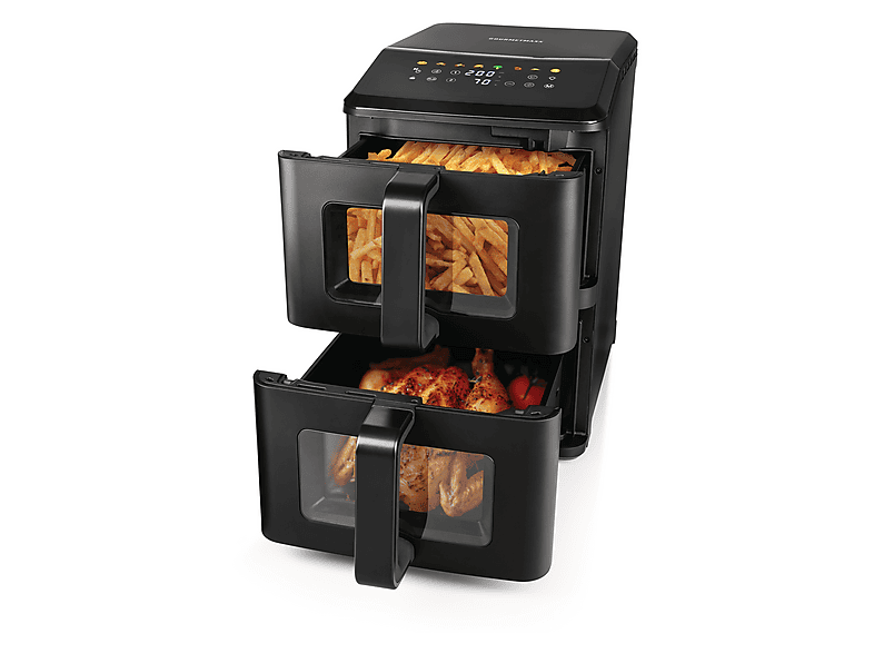 GourmetMaxx 19129 Heißluft-Fritteuse 10 l 2400 W Antihaftbeschichtung, BPA-frei, Cool-Touch-Gehäuse — Foto 6 von 6