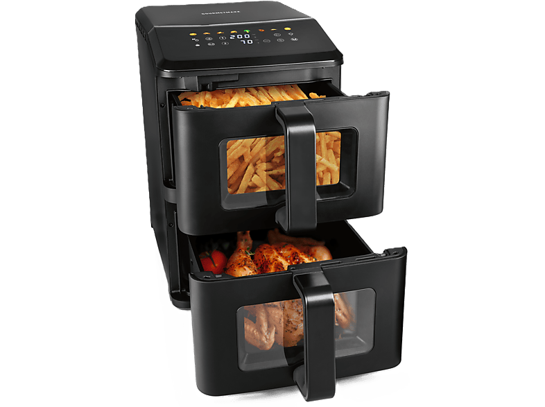 GourmetMaxx 19129 Heißluft-Fritteuse 10 l 2400 W Antihaftbeschichtung, BPA-frei, Cool-Touch-Gehäuse — Foto 2 von 6