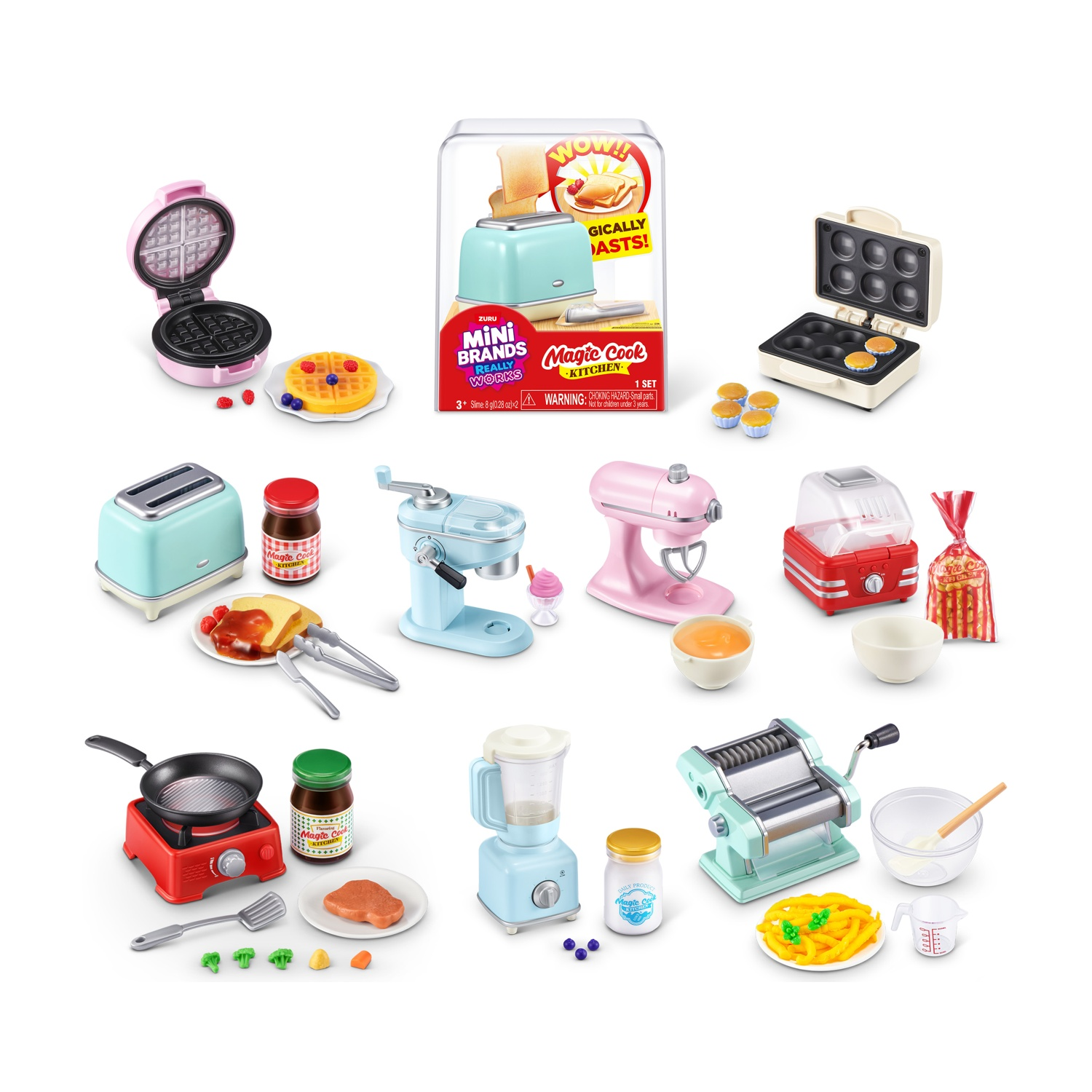Capsula a sorpresa Zuru Mini Brands Magic Cook