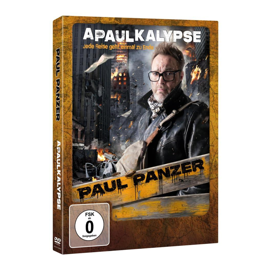 DVD-Hülle mit Paul Panzer im Hintergrund einer zerstörten Stadt.