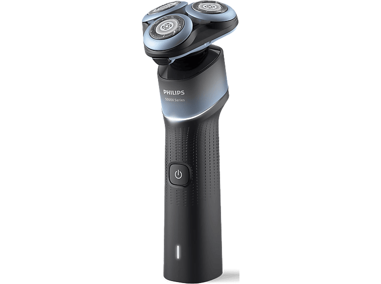 Philips X5006/00 Shaver 5000X series Elektrischer Nass- und Trockenrasierer (Akkubetrieb, Schwarz Metallic/Hellblau, PowerCut-Schersystem) — Foto 2 von 2