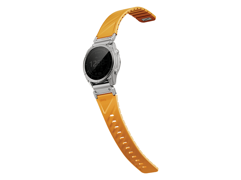 Uniq Pasek UNIQ Fluo do Garmin 26mm pomarańczowy